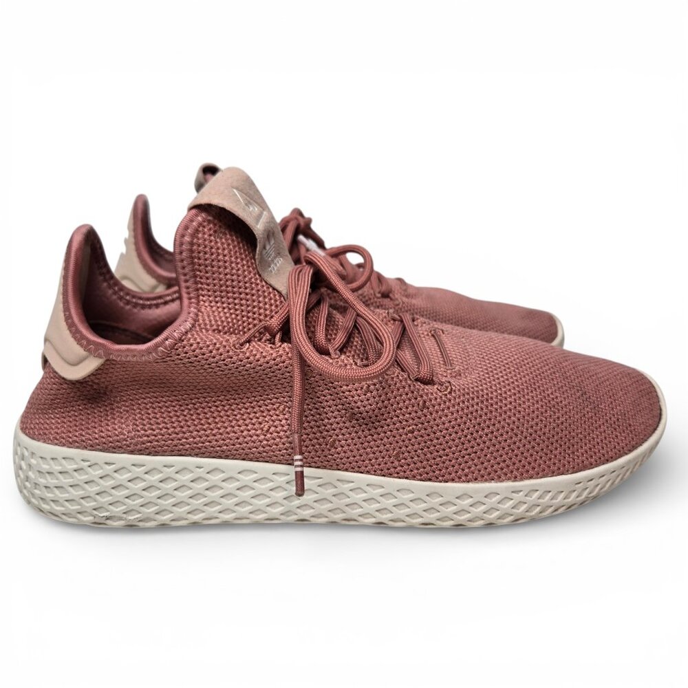 Adidas x Parrell Williams Hu Sneakers Women Ash Pink Breathable Lightweight 9 - Picture 4 of 8